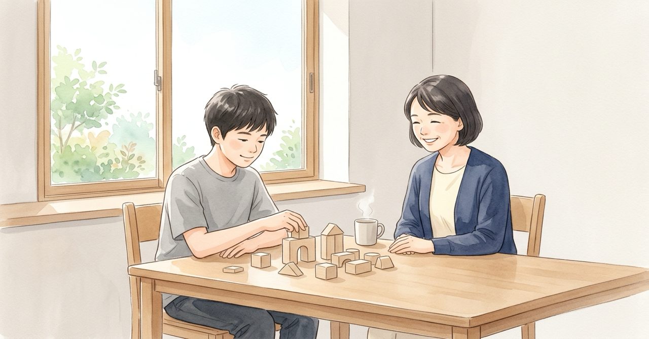 京都市「障害のある中高生のタイムケア事業」の利用条件|受託者への利用登録申請と利用保留決定通知の絵
