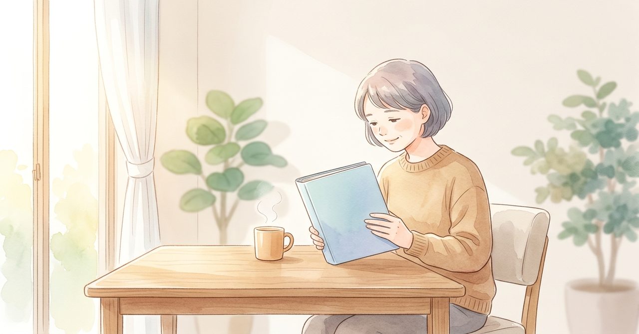 仙台市サポートファイル・アイルの用紙取得と引継ぎの絵