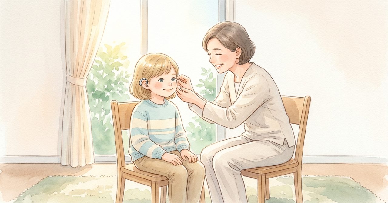 世田谷区で子どもの補聴器を支給券で購入する手順と助成内容の絵