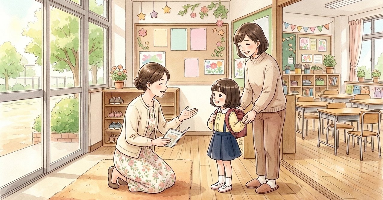就学相談を申し込んだ後は？見学・体験・結果の連絡と就学先決定を5区で確認の絵