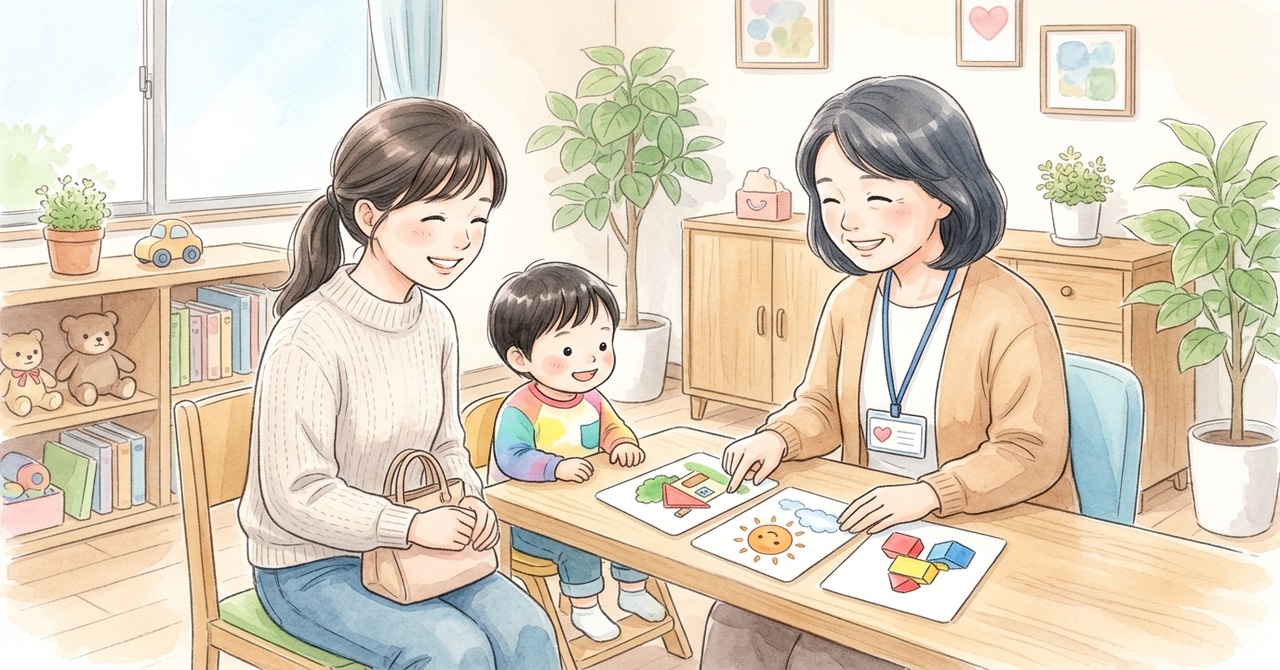 杉並区で療育の契約書を読むのが難しい——音声ややさしい日本語で説明を頼める?の絵