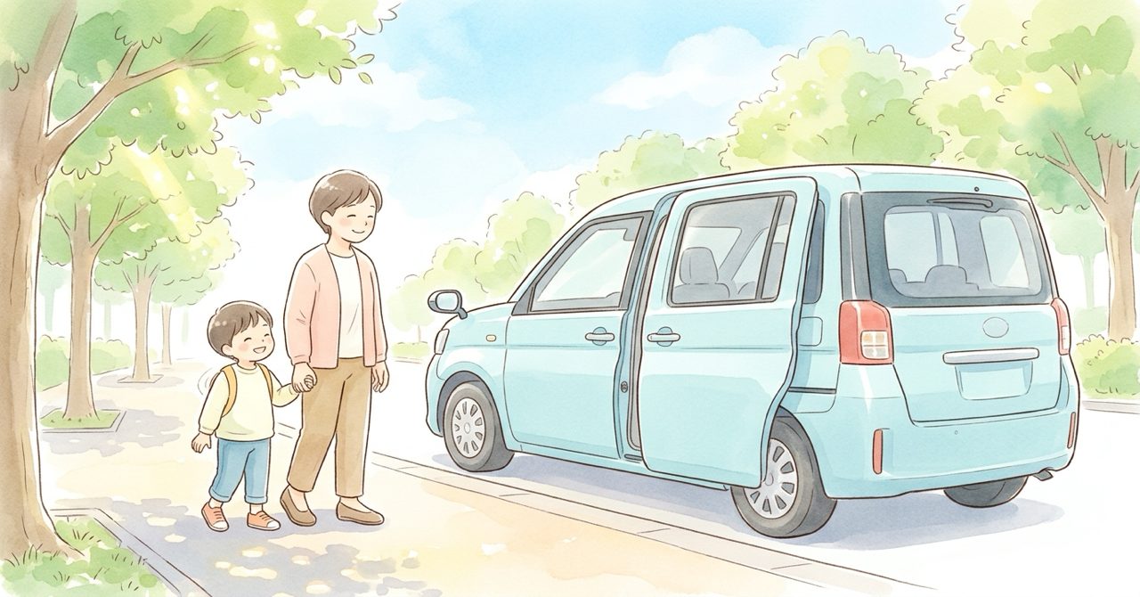 高松市「障害者福祉タクシー助成制度（身・知・精）」の申請｜18歳未満は所得制限なし・郵便と代理での申請の絵