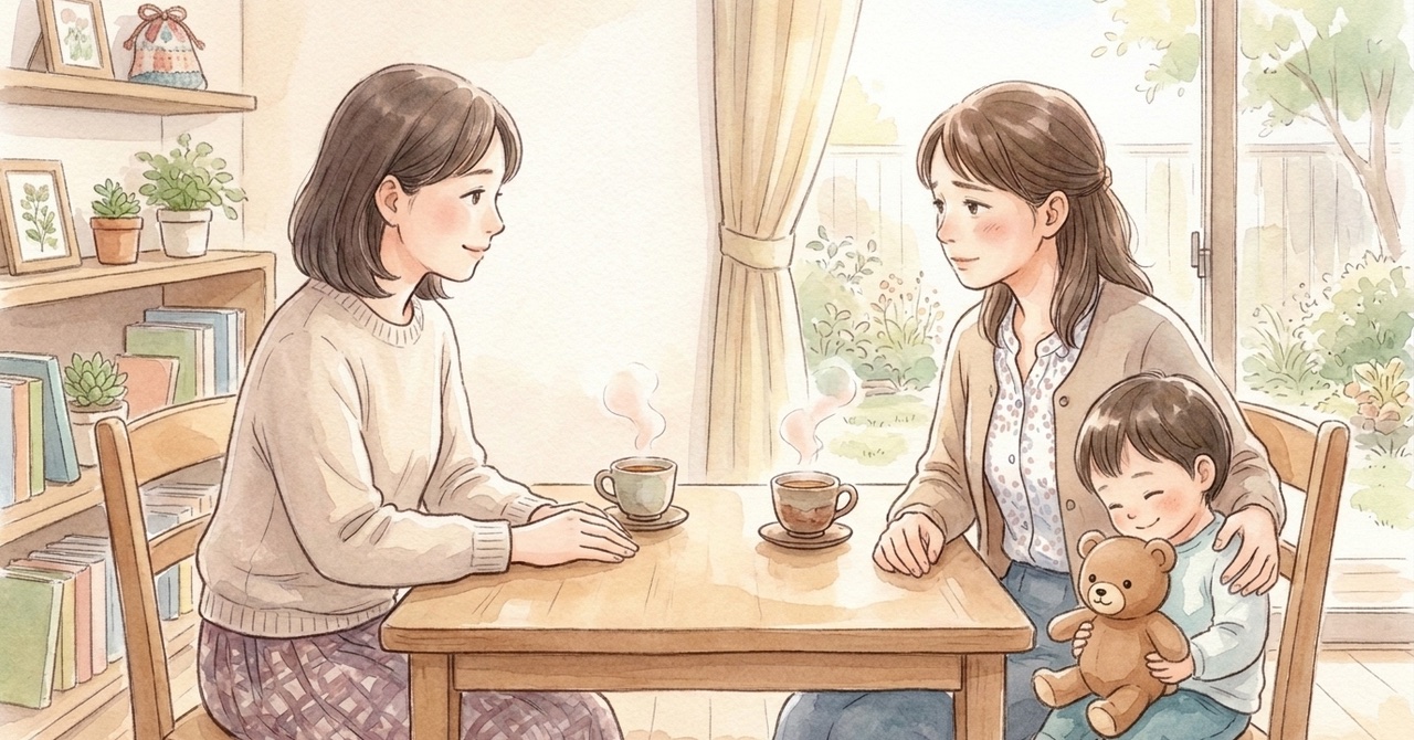 垂水市でかんしゃくや登園の悩みを相談したい——子育てお悩み相談室の使い方の絵