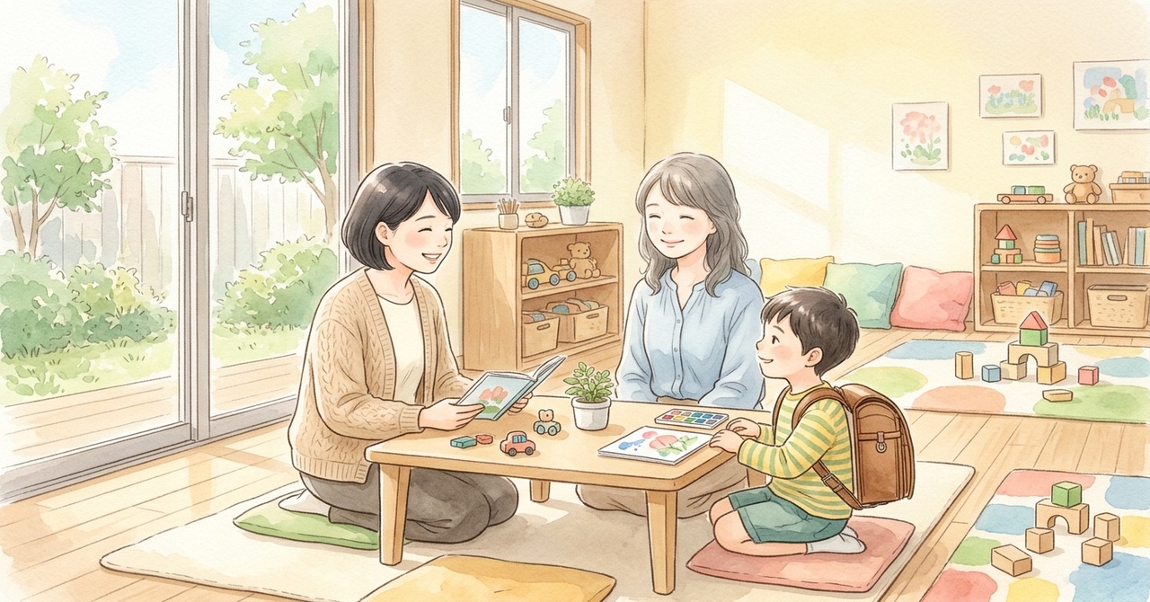 放課後等デイサービスの1日の過ごし方を見学で確かめる方法|横浜市の案内と確認項目の絵