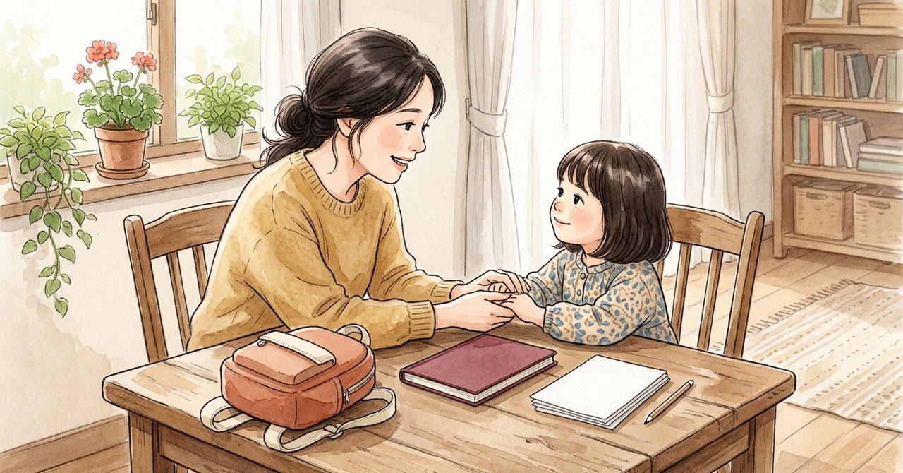 子どもの名字が変わるとき、療育先には何を伝える?——書類の名前と本人の呼ばれ方の絵