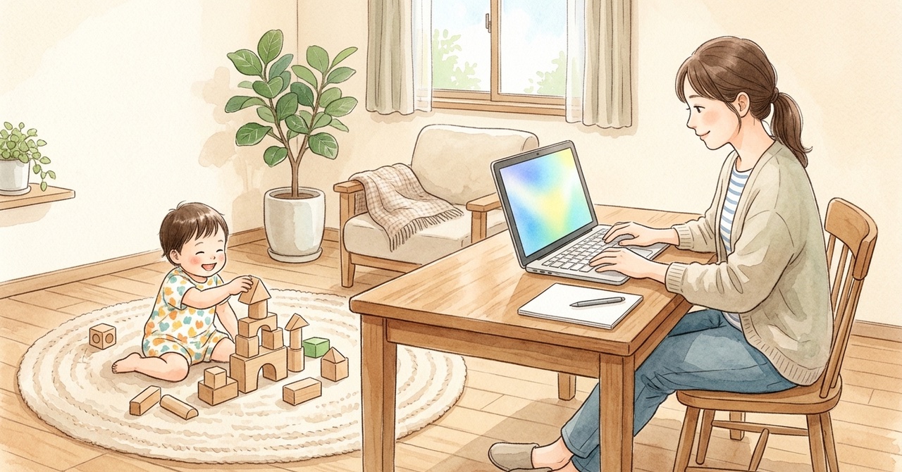子どもの発達記録を生成AIに入力してよい?——相談文を作る前に隠したい情報の絵