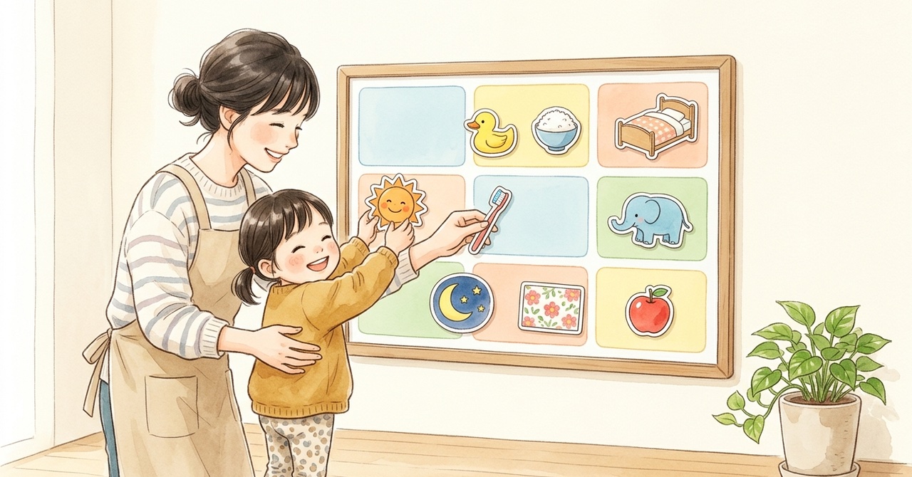 保護者自身も予定を忘れてしまう——療育の予約と連絡を一か所にまとめる方法の絵